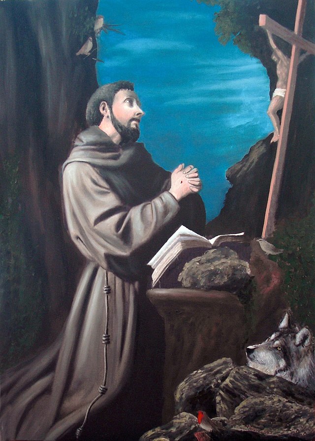 Franz von Assisi beim Gebet (San Francesco d'Assisi in preghiera)