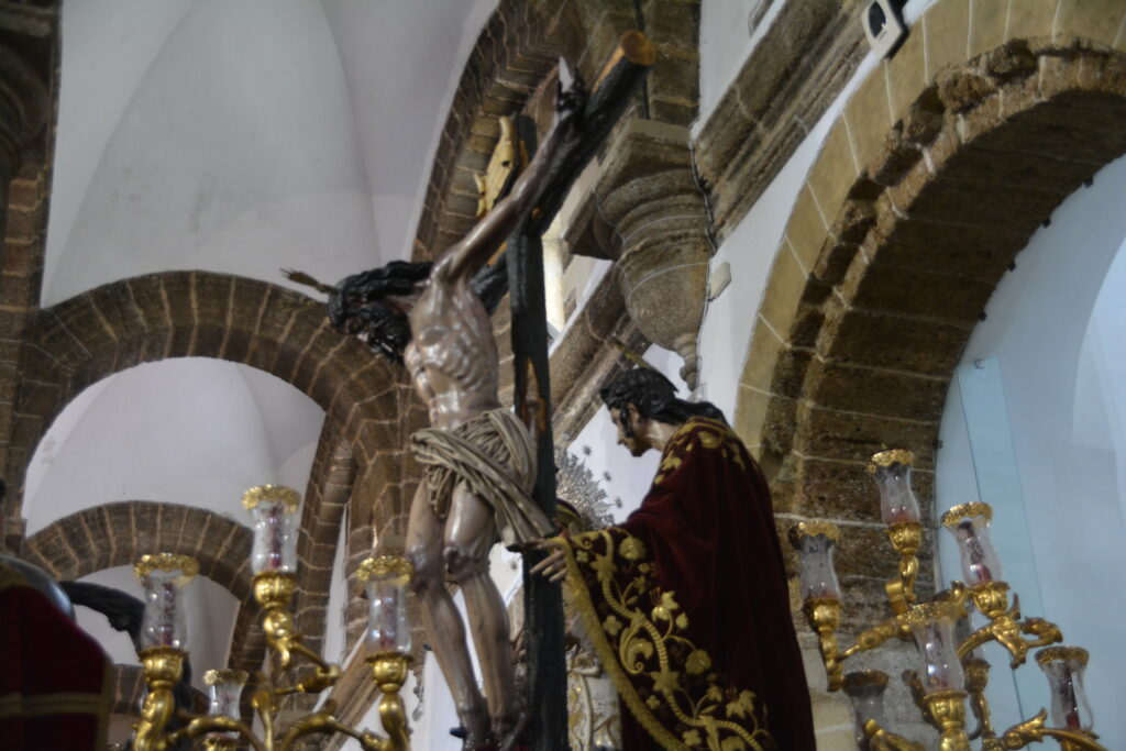 "Paso" in der alten Kathedrale von Cadíz