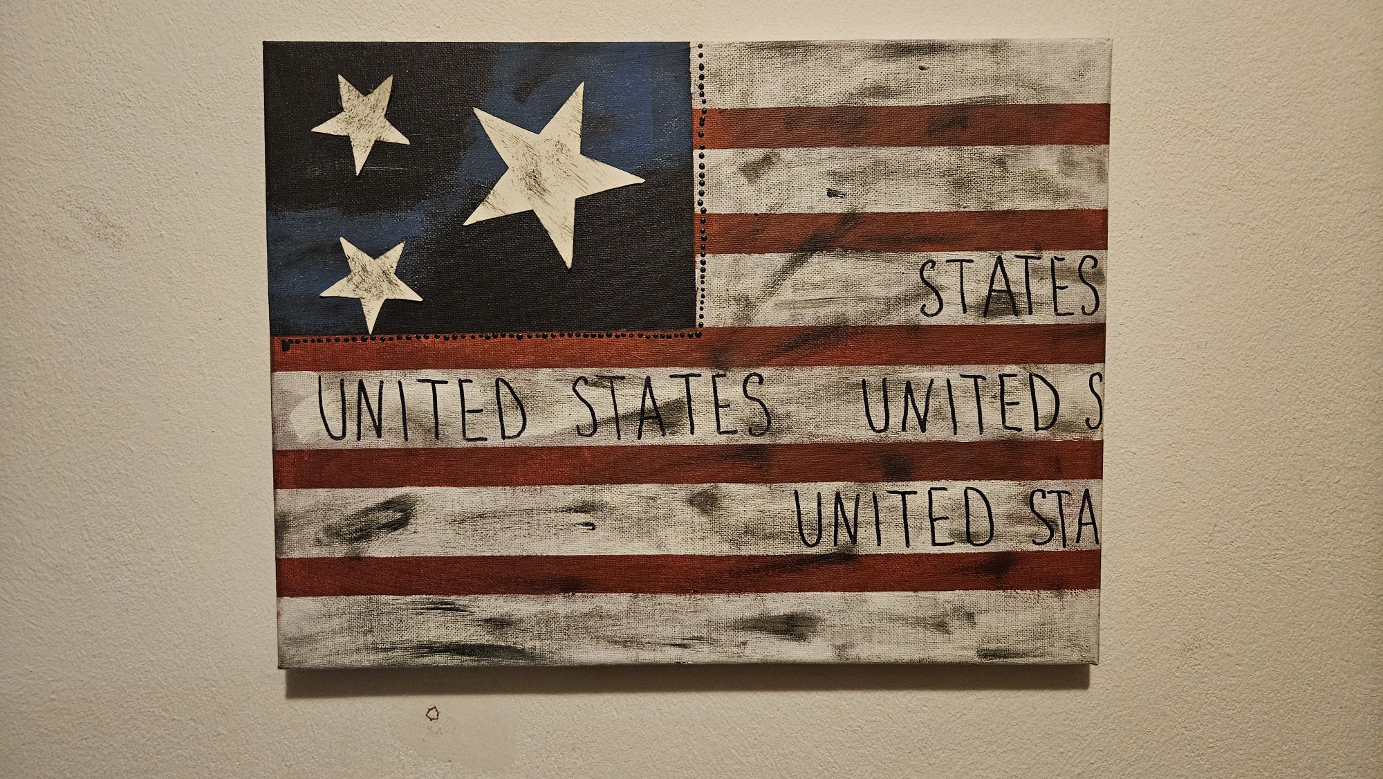 US-amerikanische Flagge als Symbolbild für christlichen Nationalismus in den USA